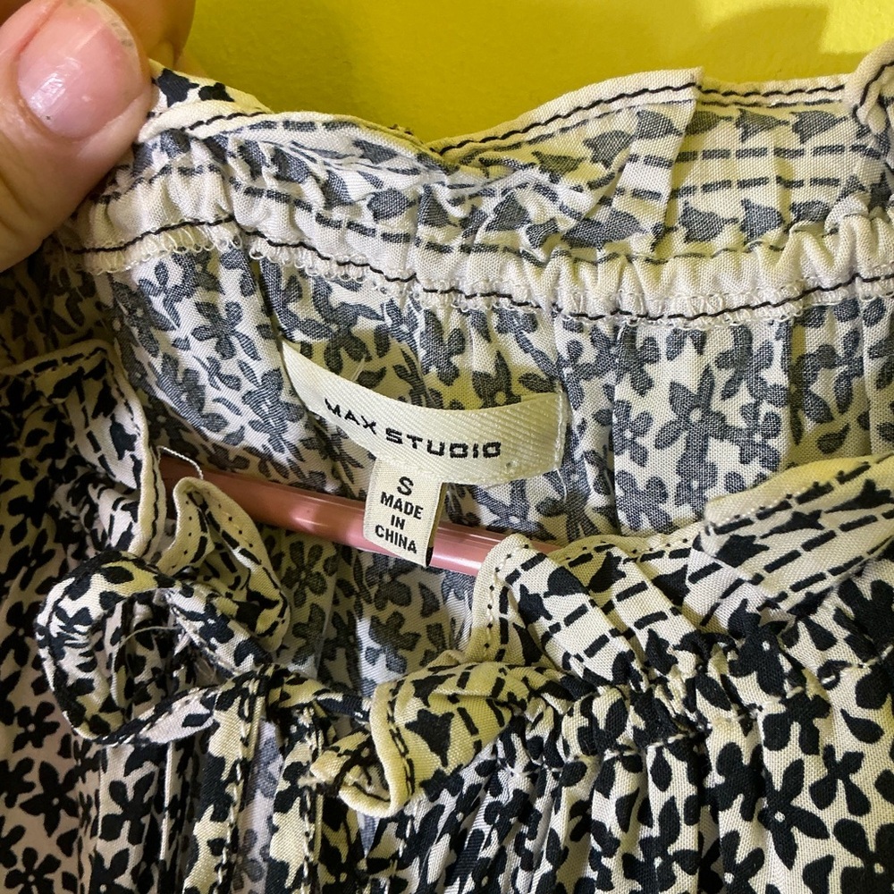 Max Studio Boho Cottagecore Peasant Dress - Picture 4 of 7
